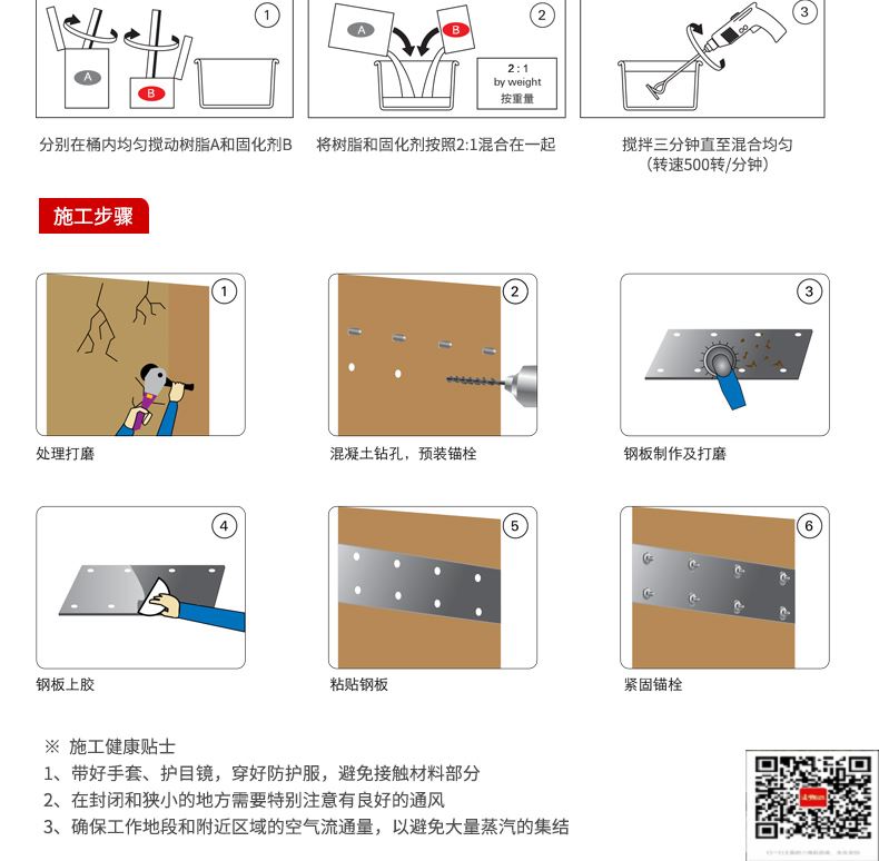 包钢郧西粘钢加固施工过程